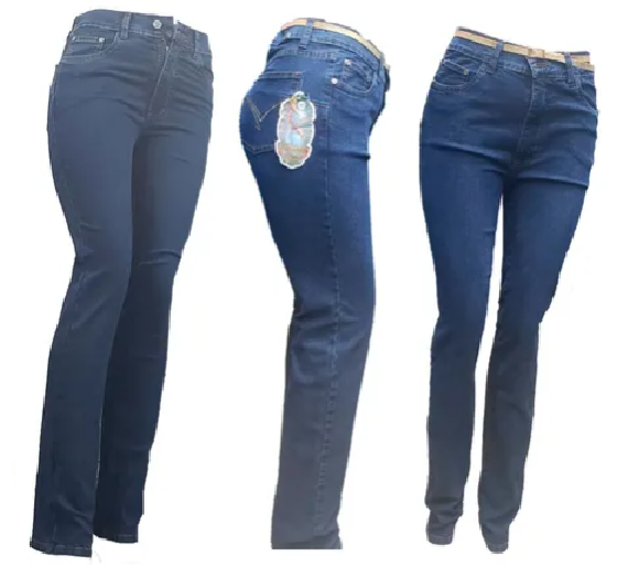 Pantalón Jeans Clásico Para Dama Tallas (L -XL) - Makipuratc